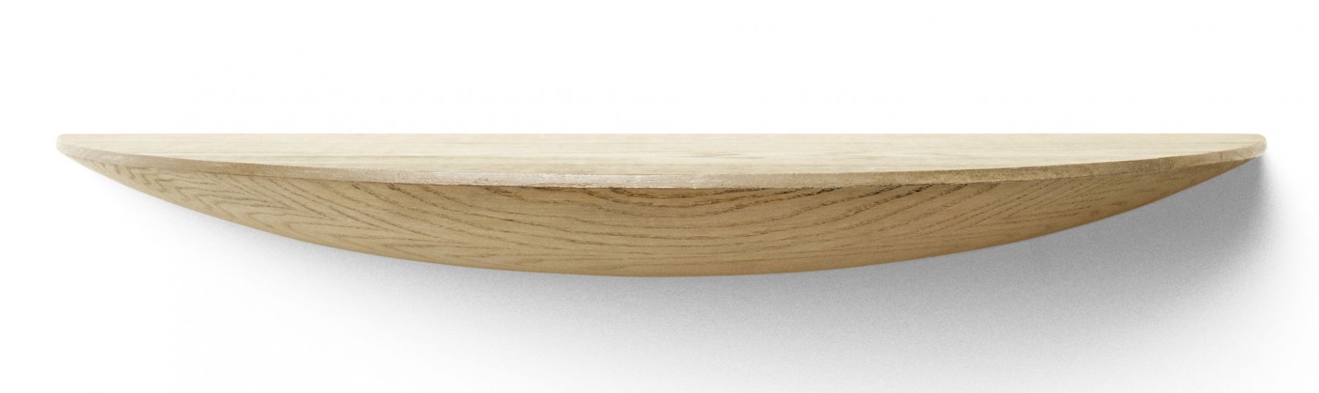 Gridy Fungi Shelf Large, ein modernes Wandregal aus Eiche natur für stilvolle Wohnraumgestaltung.